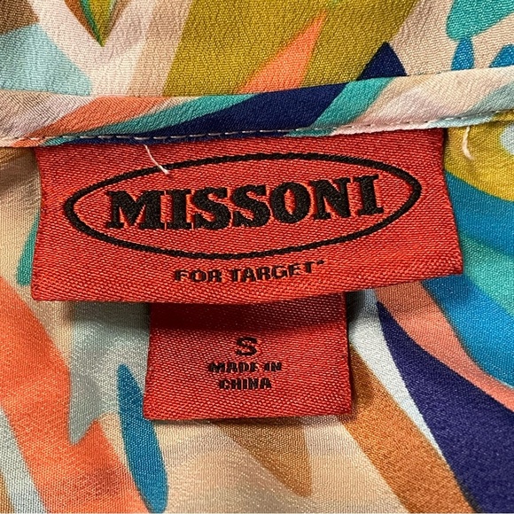 MISSONI for TARGET Multicolor Abstract Buttondown Shirt - Picture 7 of 11
